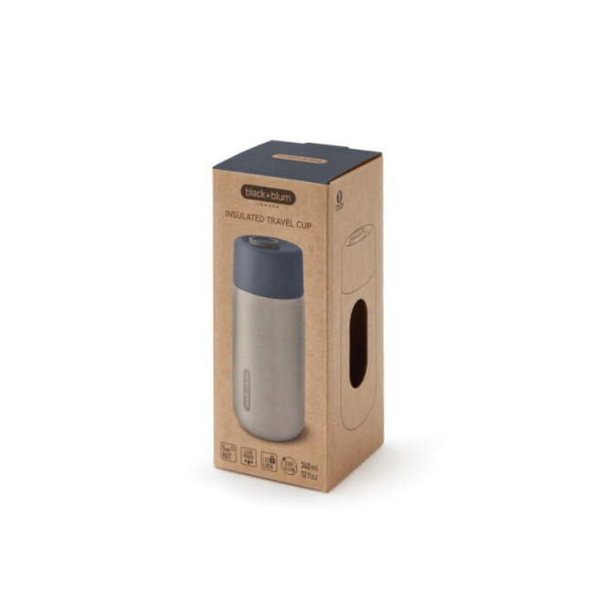 Mug de voyage étanche en inox Black+Blum 340ml 