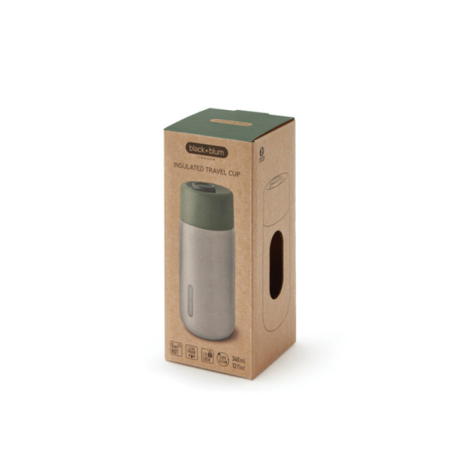 Mug de voyage étanche en inox Black+Blum 340ml 