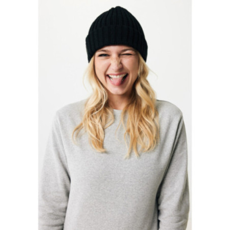 Bonnet à double côte et revers AWARE™ Polylana® Kennedi 