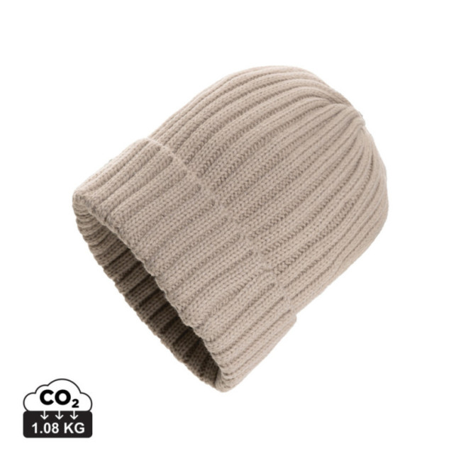 Bonnet à double côte et revers AWARE™ Polylana® Kennedi 