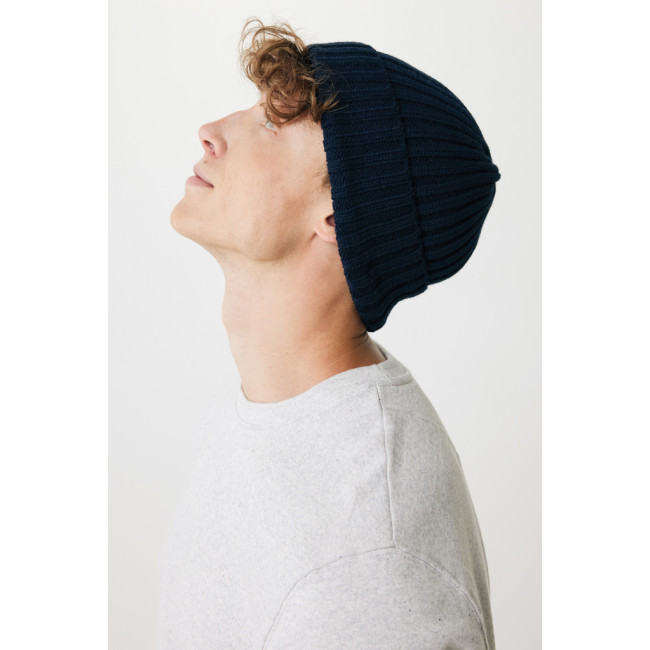 Bonnet à double côte et revers AWARE™ Polylana® Kennedi 