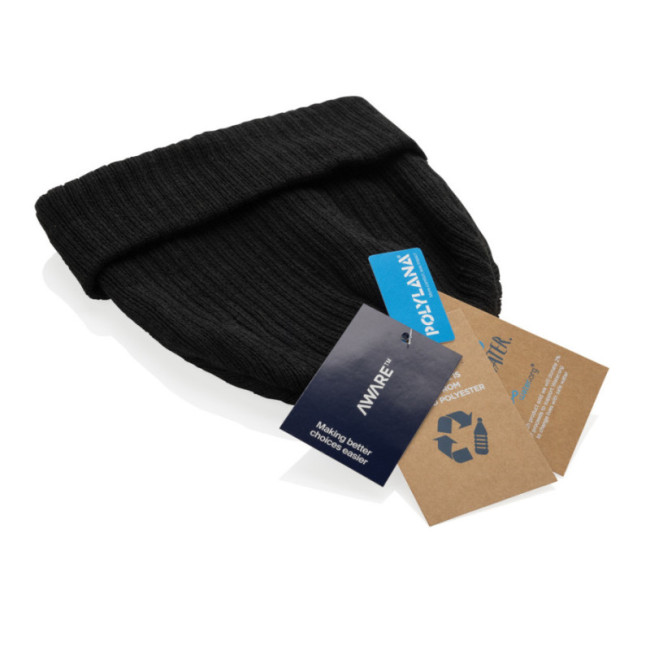 Bonnet personnalisé avec revers AWARE™ Polylana® Pryor 