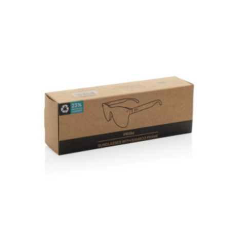Lunettes de soleil en plastique recyclé RCS et bambou Prism 