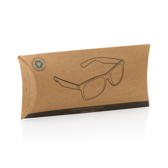 Lunettes de soleil personnalisées en plastique PP recyclé RCS 