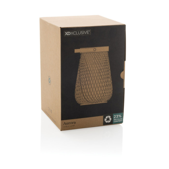 Lampe de table personnalisée rechargeable par USB Aurora 