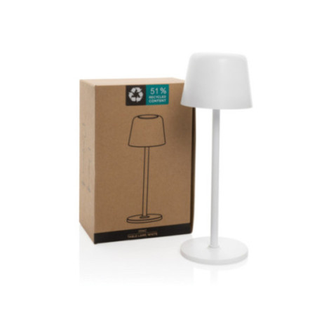 Lampe de table personnalisée & rechargeable par USB Zenic 