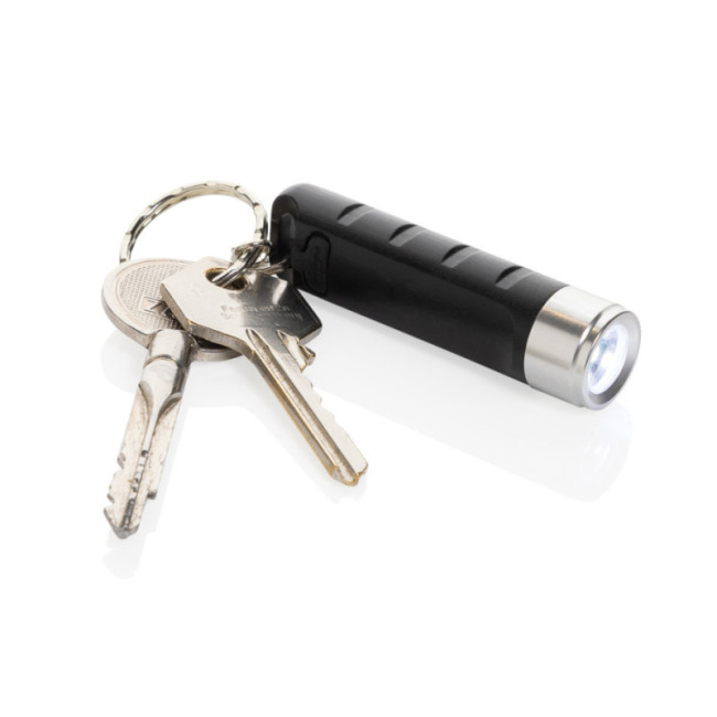Porte-clés lampe torche personnalisé Globix 