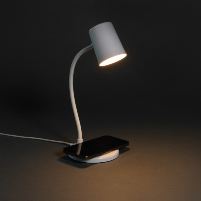 Lampe de bureau personnalisée avec chargeur 15W Zenara 