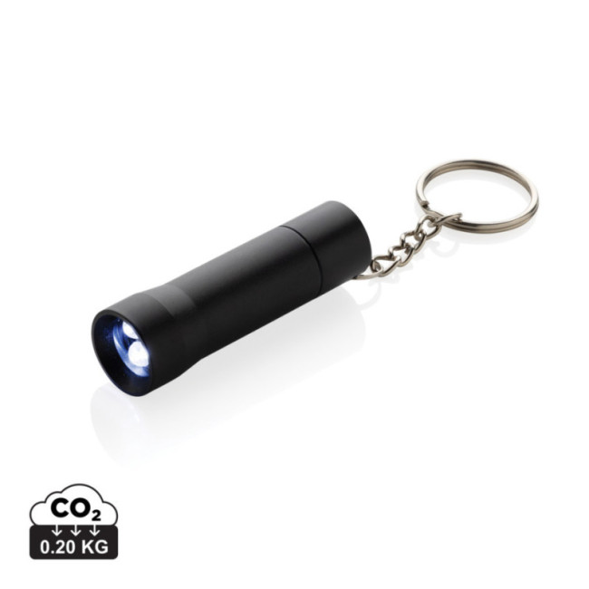 Porte-clés torche en aluminium recyclé RCS Flash 