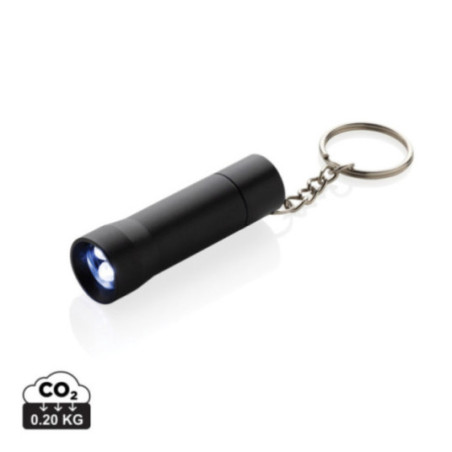 Porte-clés torche en aluminium recyclé RCS Flash 