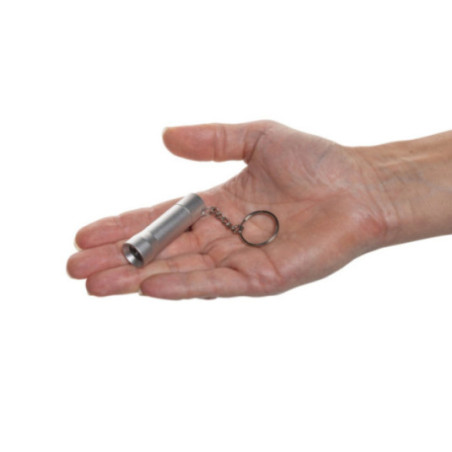 Porte-clés torche en aluminium recyclé RCS Flash 