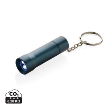 Porte-clés torche en aluminium recyclé RCS Flash 