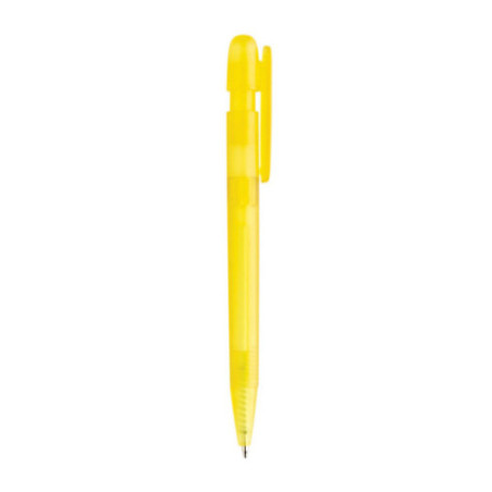 Stylo transparent personnalisé en ABS recyclé certifié GRS Devin 