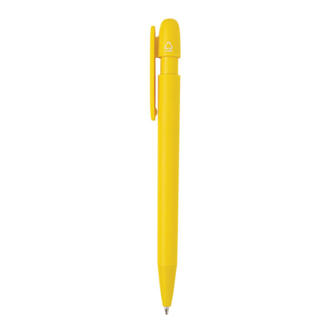 Stylo personnalisable en ABS recyclé certifié GRS Devin 