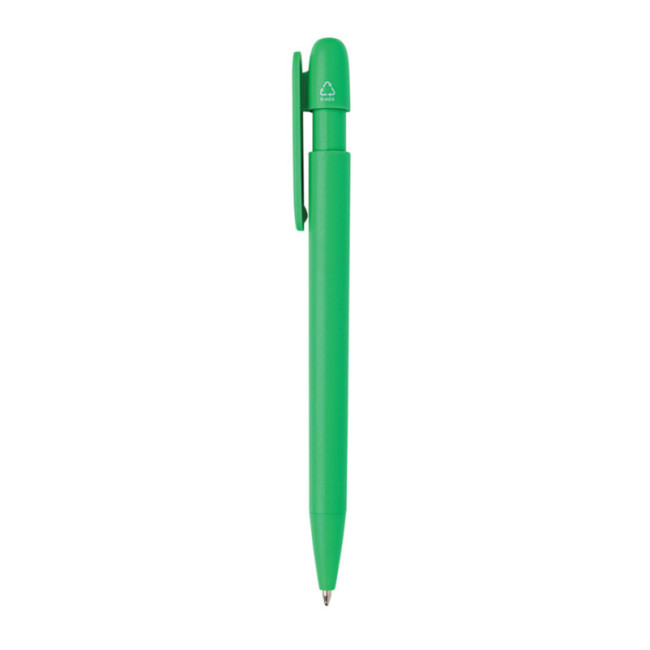 Stylo personnalisable en ABS recyclé certifié GRS Devin 