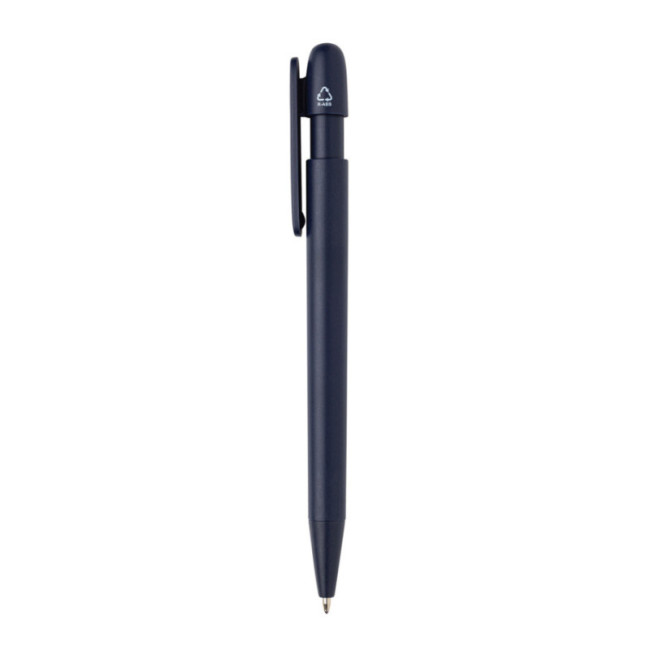 Stylo personnalisable en ABS recyclé certifié GRS Devin 