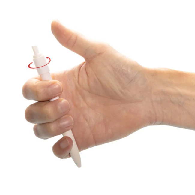 Stylo anti-stress personnalisé en ABS recyclé GRS Quill 