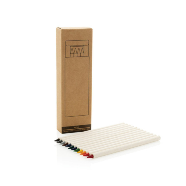 Boîte de 12 crayons de couleur GRS Infinity Micki 