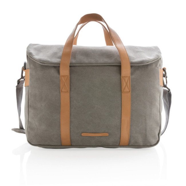 Sacoche pour ordinateur personnalisée en toile 15" 