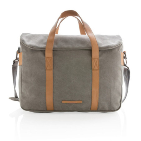 Sacoche pour ordinateur personnalisée en toile 15" 