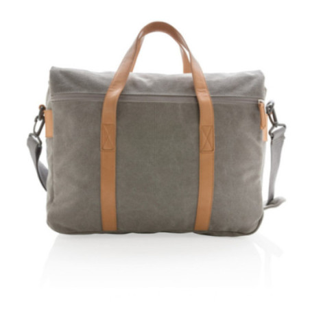 Sacoche pour ordinateur personnalisée en toile 15" 