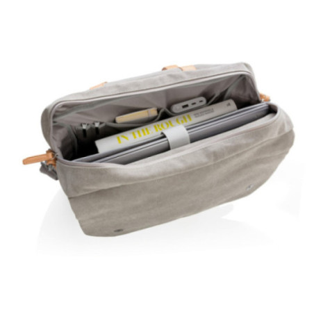 Sacoche pour ordinateur personnalisée en toile 15" 