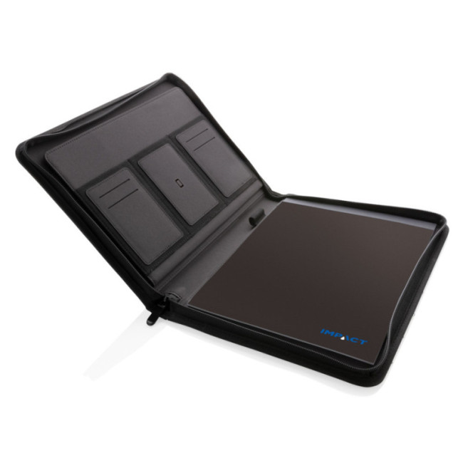Conférencier personnalisé A4 zippé Impact en rPET AWARE™ 