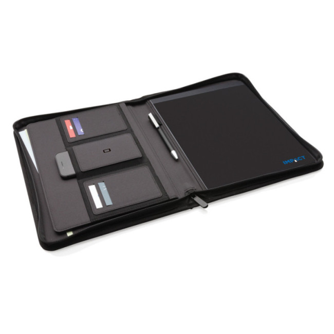 Conférencier personnalisé A4 zippé Impact en rPET AWARE™ 
