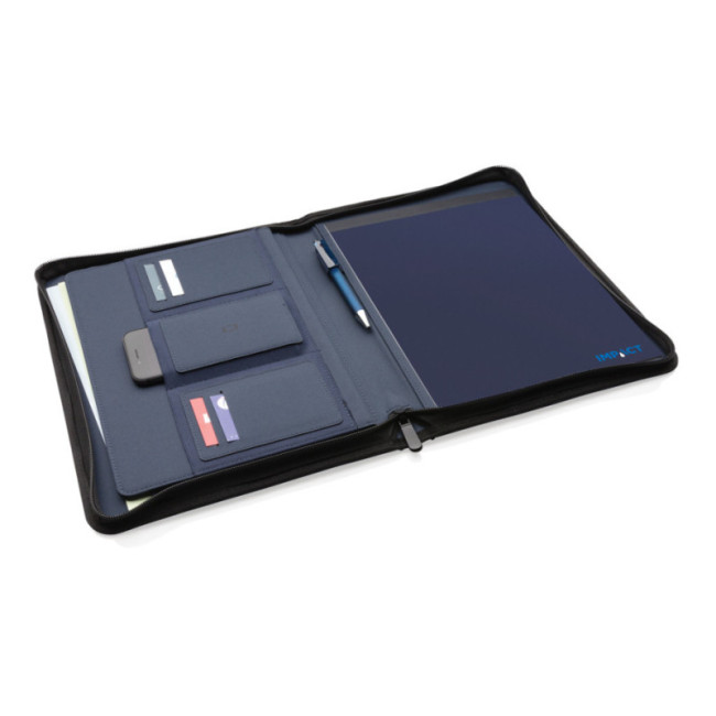 Conférencier personnalisé A4 zippé Impact en rPET AWARE™ 