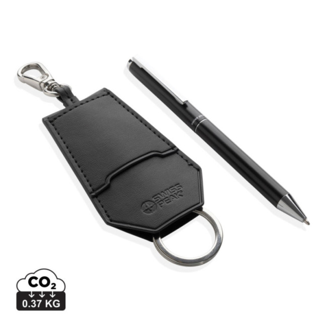 Coffret cadeau porte-clés et stylo Swiss Peak Tula 