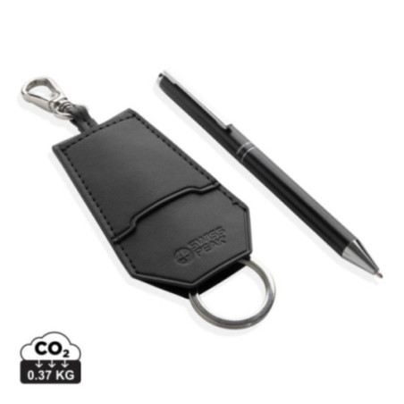 Coffret cadeau porte-clés et stylo Swiss Peak Tula 