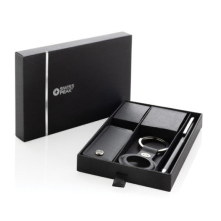 Coffret cadeau publicitaire 3 pcs Swiss Peak Tula 