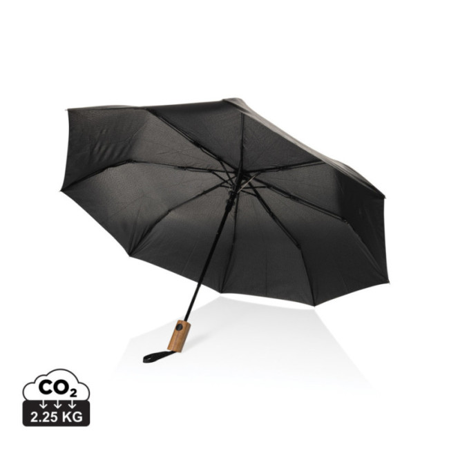 Mini parapluie personnalisé en rPET Kaycey 21" 