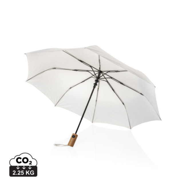 Mini parapluie personnalisé en rPET Kaycey 21" 