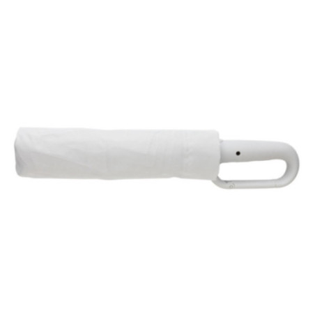 Parapluie avec mousqueton en rPET AWARE™ Yara 21'' 