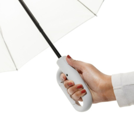 Parapluie avec mousqueton en rPET AWARE™ Yara 21'' 