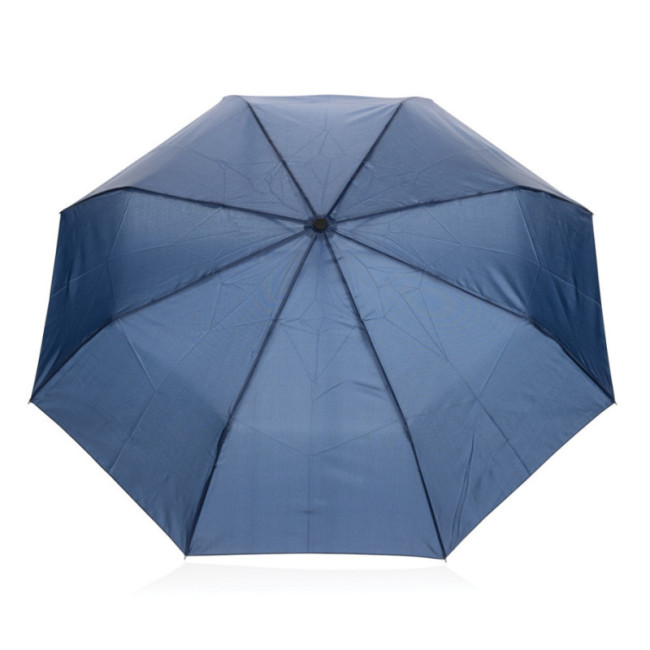 Parapluie avec mousqueton en rPET AWARE™ Yara 21'' 