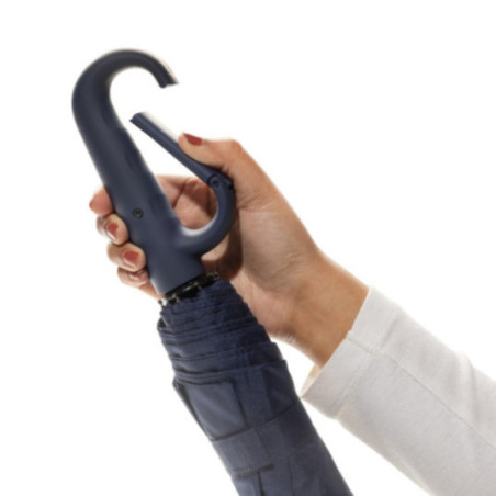 Parapluie avec mousqueton en rPET AWARE™ Yara 21'' 