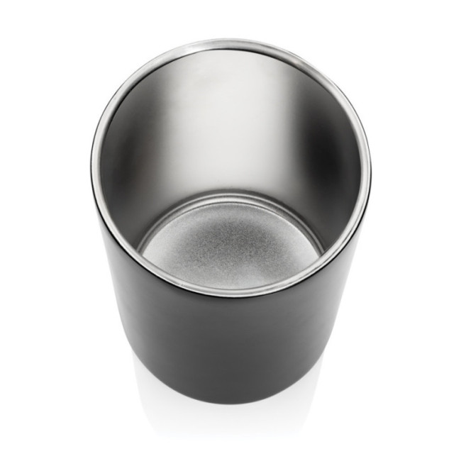 Seau à vin personnalisé en acier inoxydable recyclé RCS Vino 