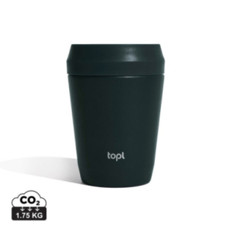 Mug de voyage personnalisé en acier recyclé Topl 235 ml 