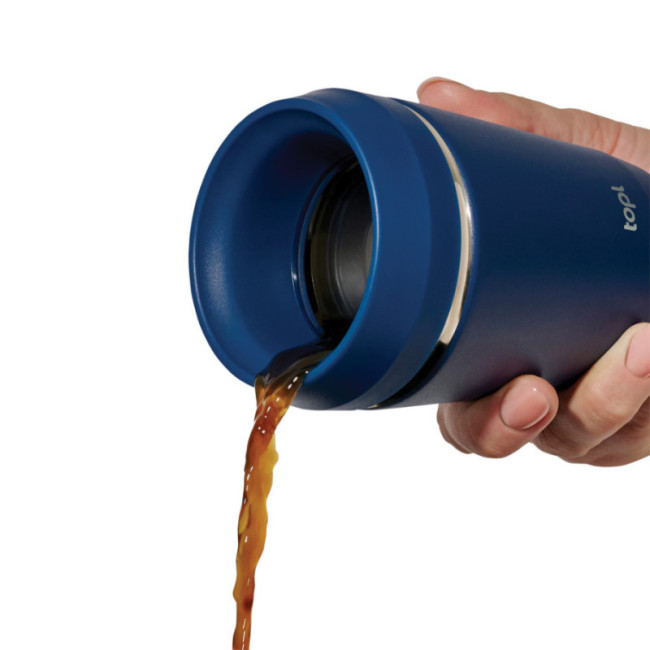 Mug de voyage personnalisé en acier recyclé Topl 235 ml 