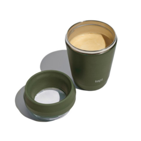 Mug de voyage personnalisé en acier recyclé Topl 235 ml 
