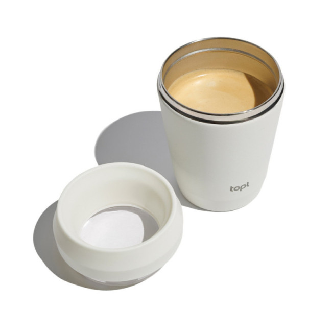 Mug de voyage personnalisé en acier recyclé Topl 235 ml 