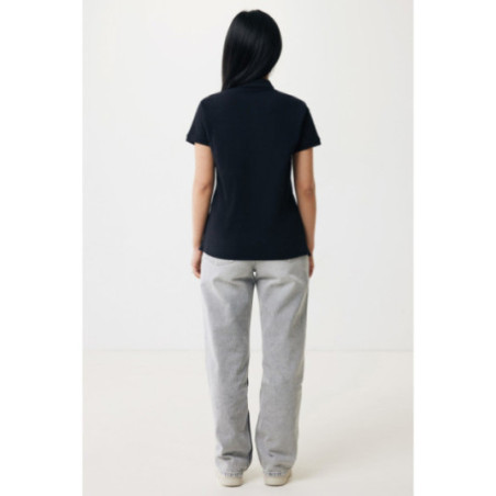 Polo femme personnalisé en coton recyclé Iqoniq Yosemite 