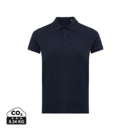Polo femme personnalisé en coton recyclé Iqoniq Yosemite 