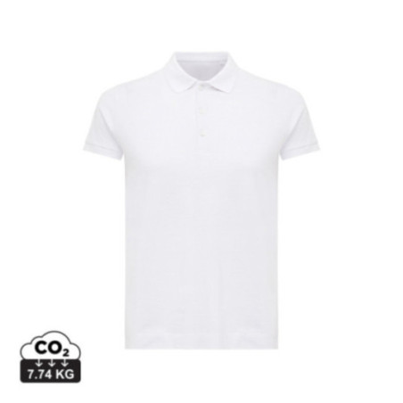 Polo femme personnalisé en coton recyclé Iqoniq Yosemite 
