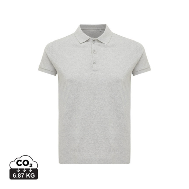 Polo femme personnalisé en coton recyclé Iqoniq Yosemite 