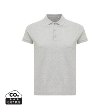 Polo femme personnalisé en coton recyclé Iqoniq Yosemite 