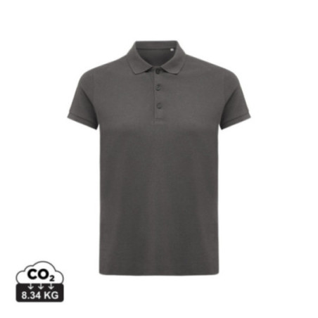 Polo femme personnalisé en coton recyclé Iqoniq Yosemite 