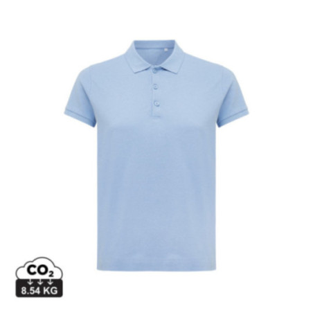 Polo femme personnalisé en coton recyclé Iqoniq Yosemite 